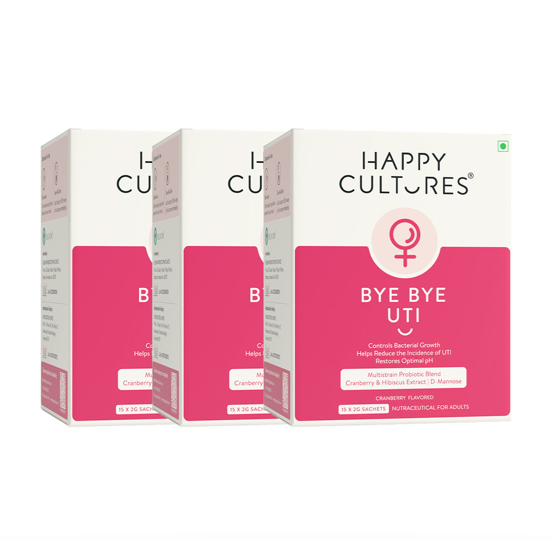 Bye Bye UTI Super Gut Instamelt Prevents Urinary Tract Infections Naturally with Power of Probiotics + Cranberry + D-Mannose