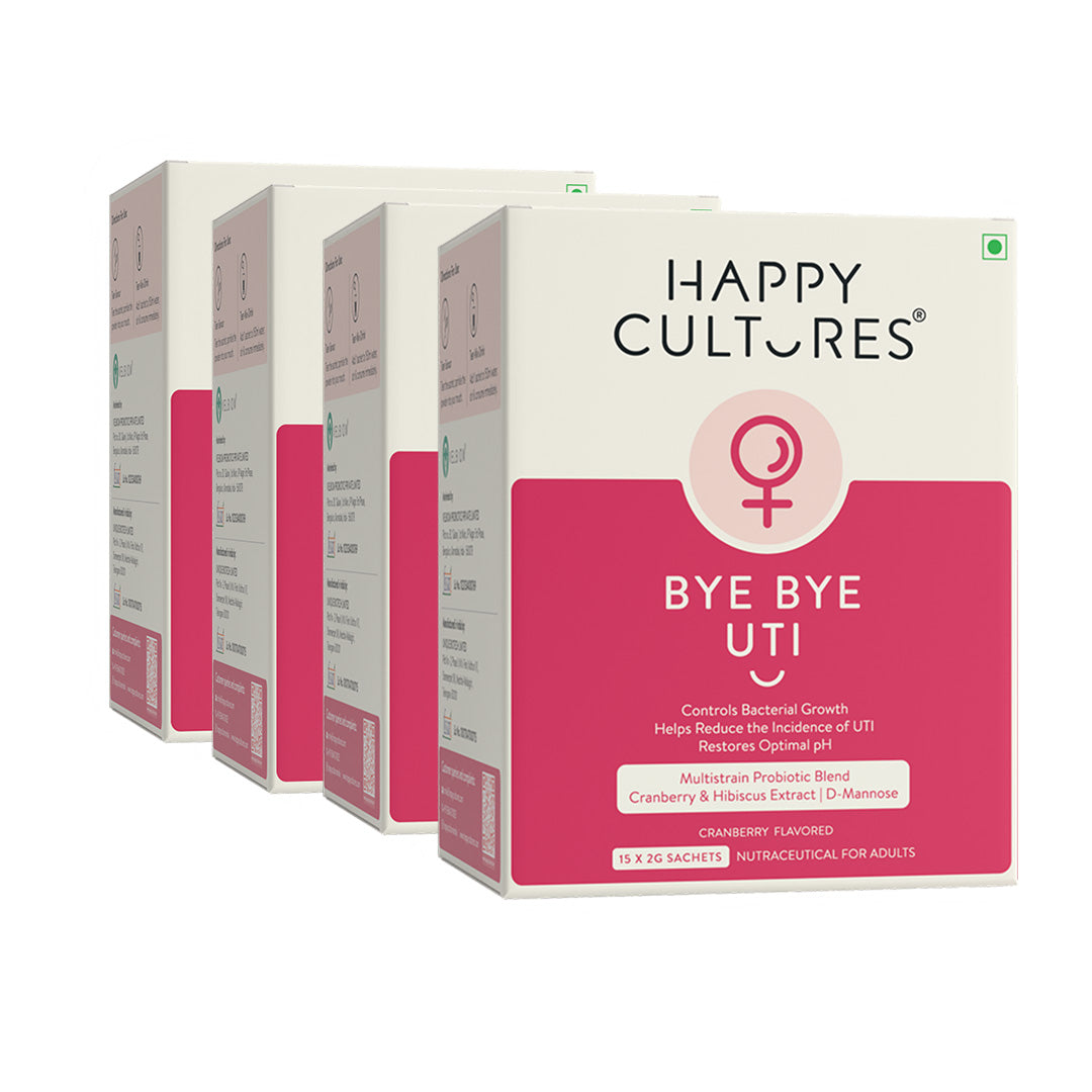 Bye Bye UTI Super Gut Instamelt Prevents Urinary Tract Infections Naturally with Power of Probiotics + Cranberry + D-Mannose