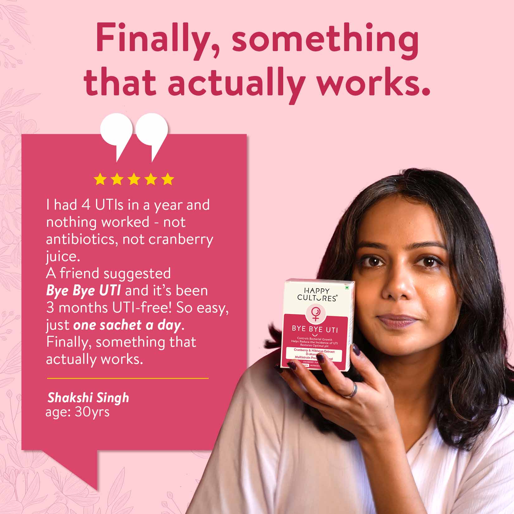 Bye Bye UTI – Instamelts for Vaginal Health