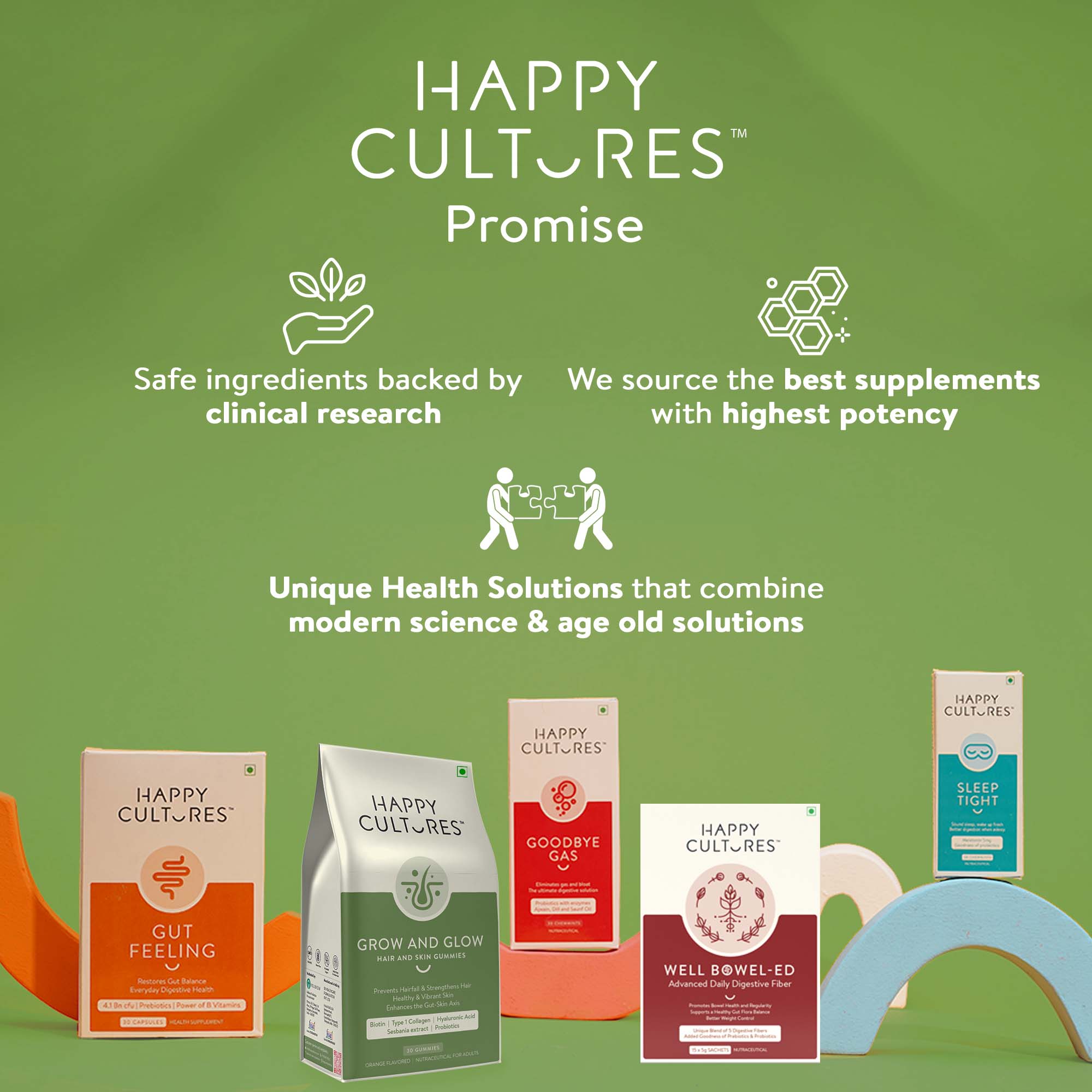Grow and Glow Gummies for Healthy Hair & Skin