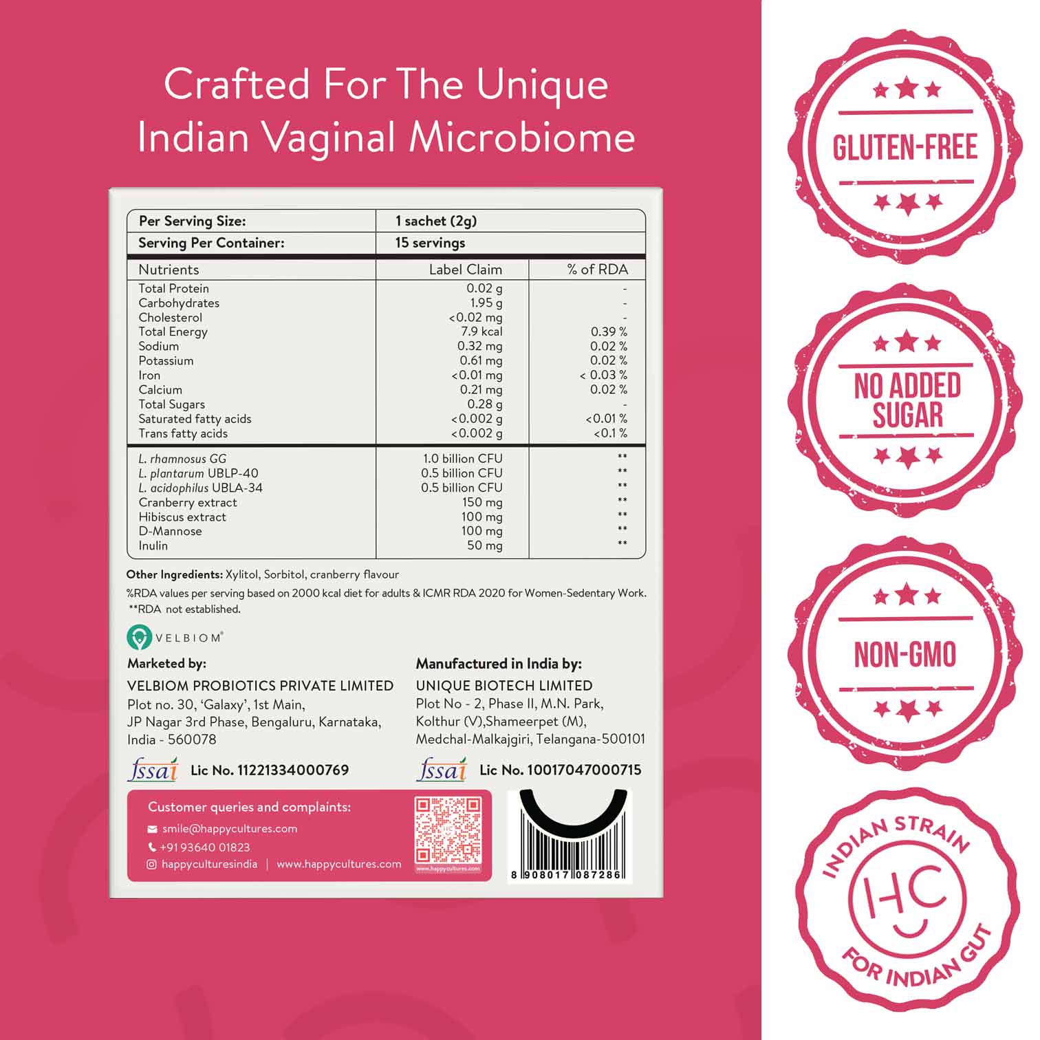 Bye Bye UTI – Instamelts for Vaginal Health