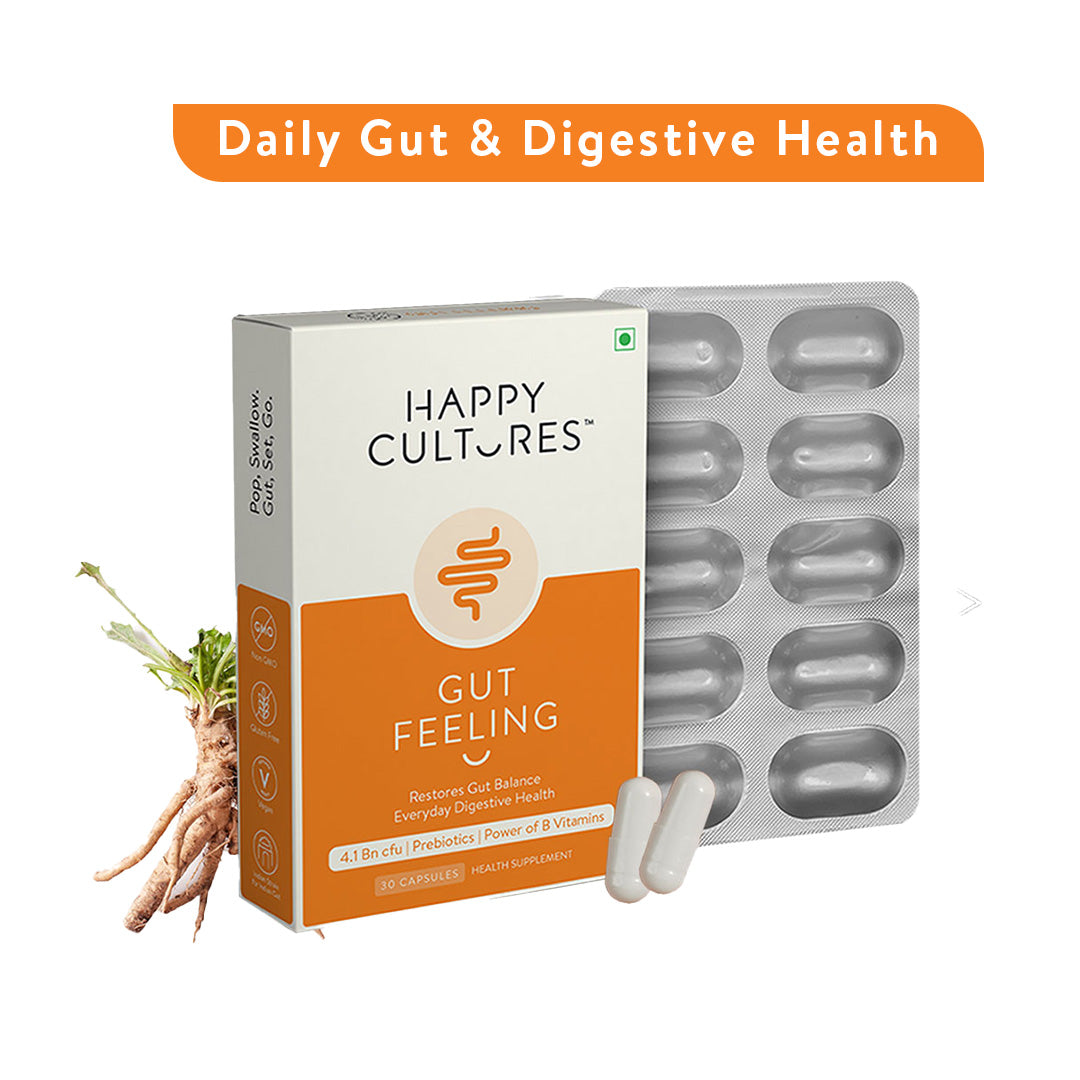 Gut Feeling – Capsules for Daily Gut & Digestive Health