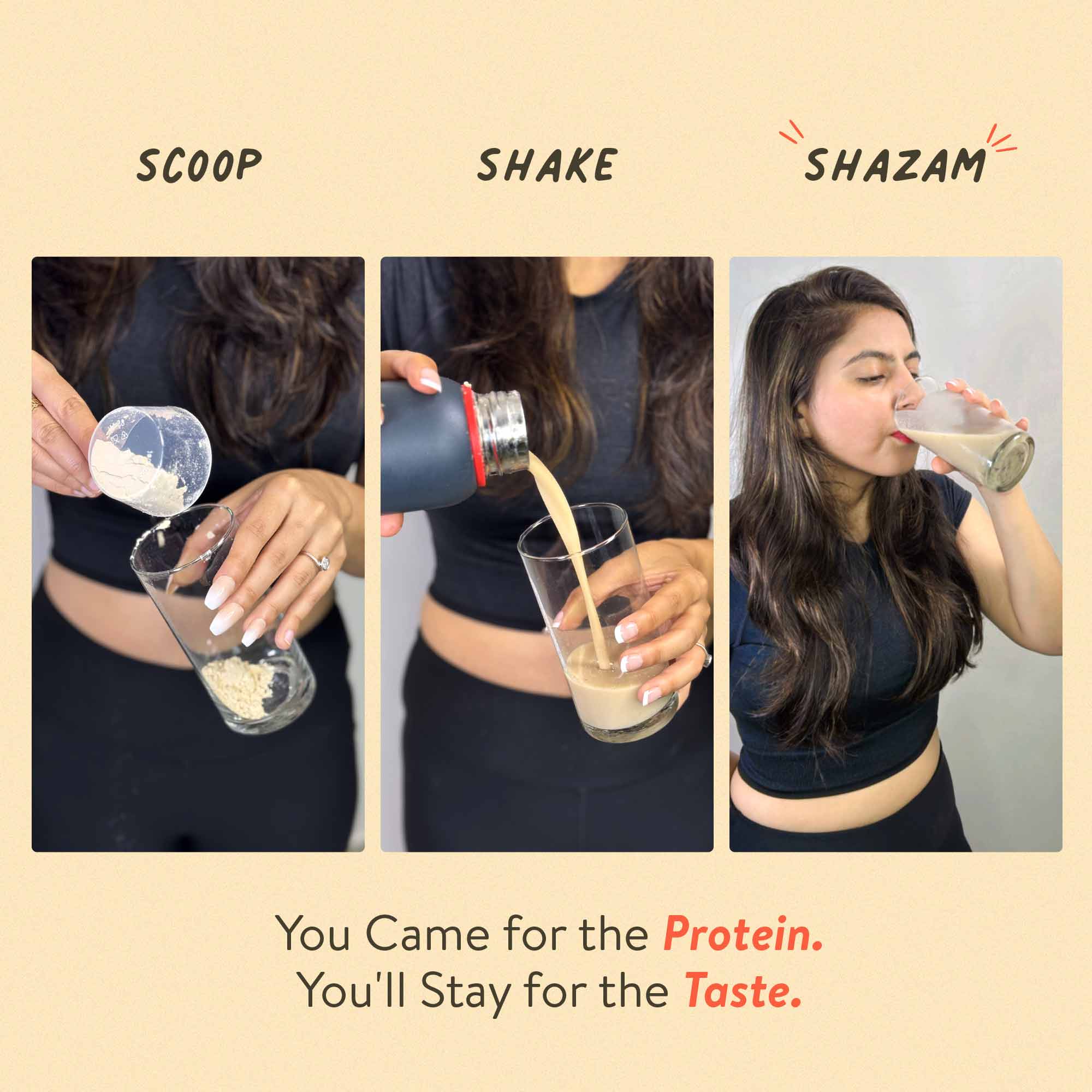 The Tastiest Plant Protein Everrr | 26g Protein Per Scoop - Kesar Pista 505g
