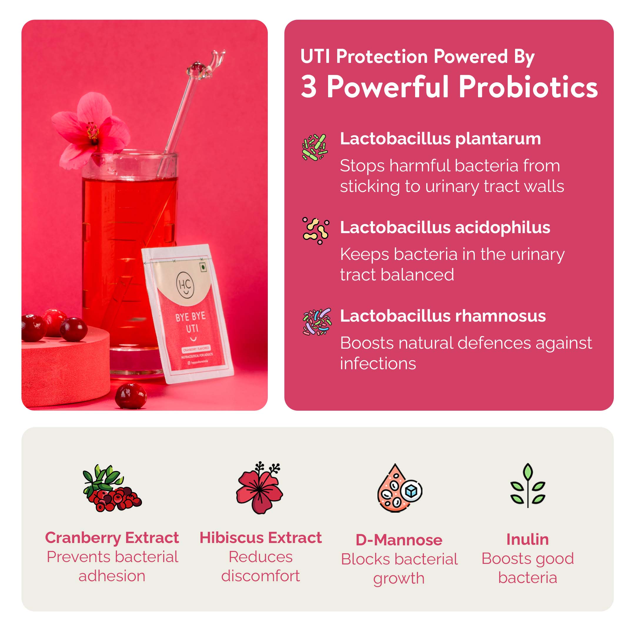 Bye Bye UTI – Instamelts for Vaginal Health
