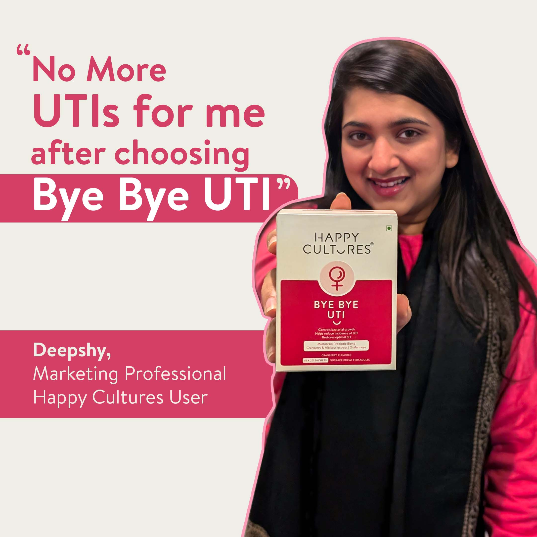Bye Bye UTI – Instamelts for Vaginal Health