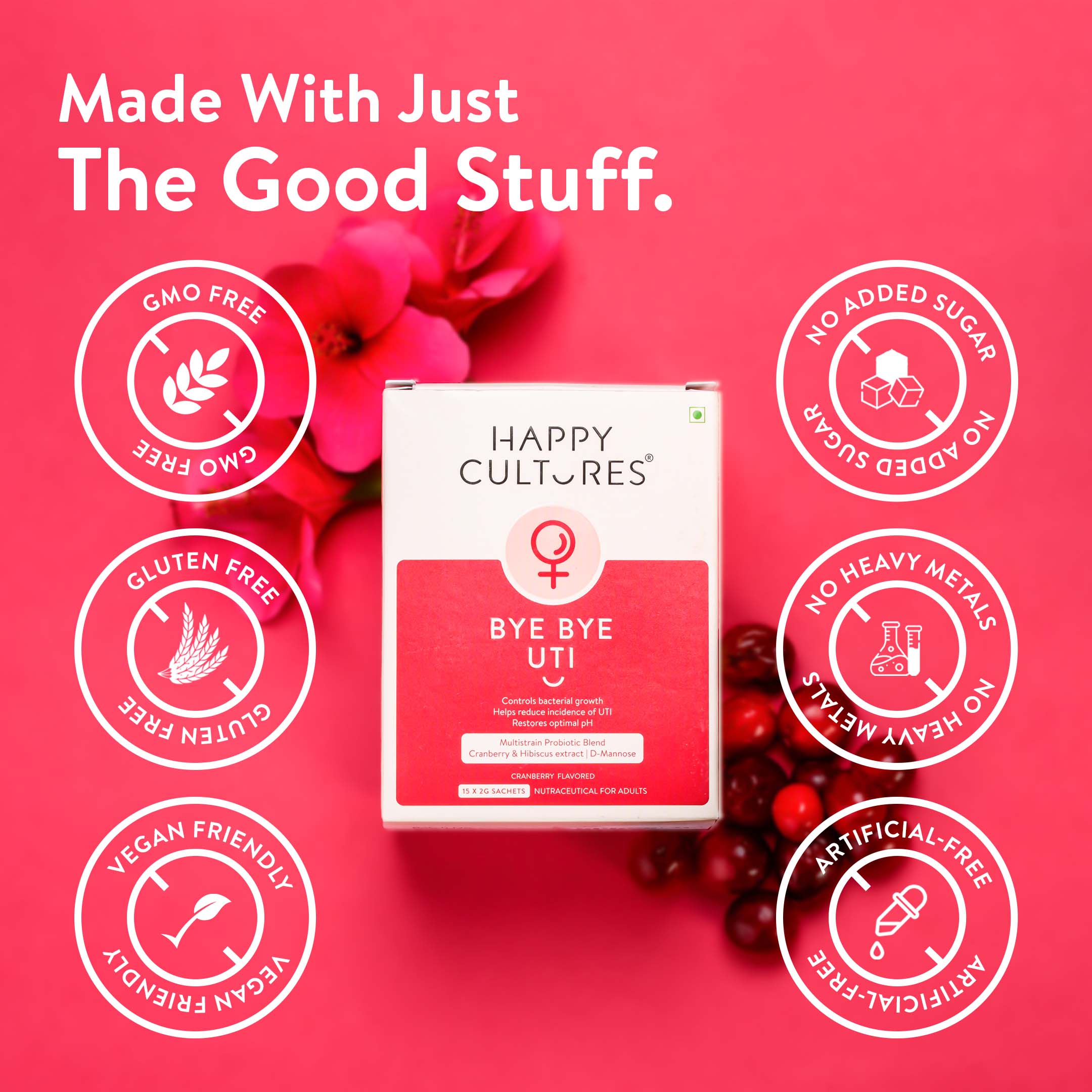 Bye Bye UTI – Instamelts for Vaginal Health