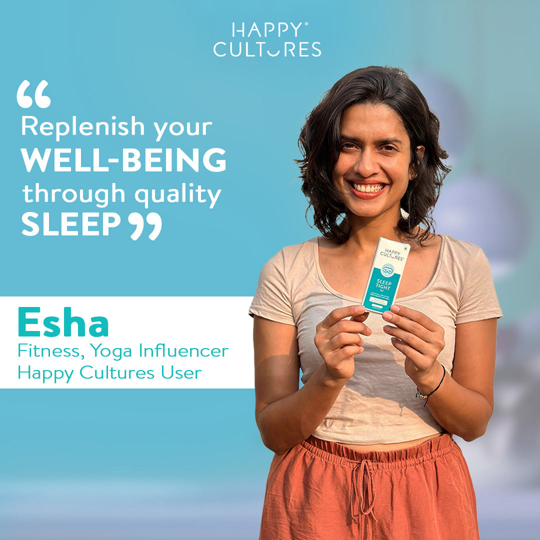 Sleep Tight- Natural Sleep supplements with a blend of Melatonin 5 mg and Probiotics