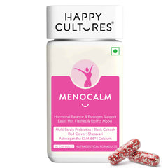 Happy Cultures MenoCalm for Hormonal Balance & Estrogen Support