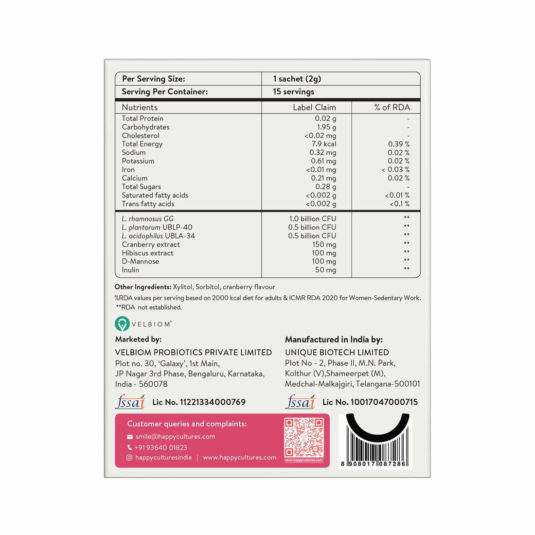 Bye Bye UTI – Instamelts for Vaginal Health