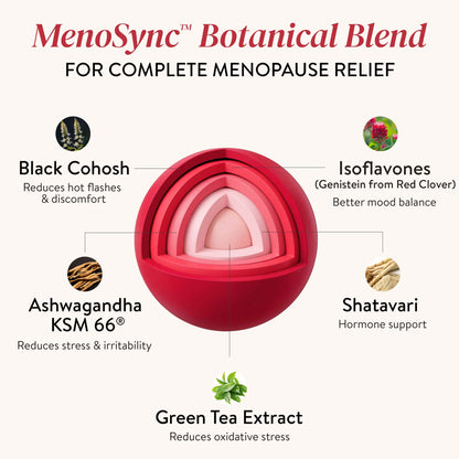 Happy Cultures MenoCalm for Hormonal Balance &amp; Estrogen Support