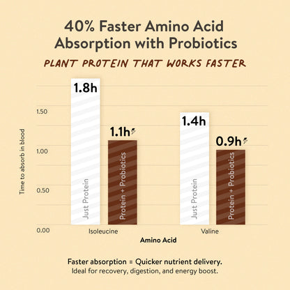 The Tastiest Plant Protein Everrr | Real Ghana Cocoa | 26g Protein Per Scoop - Chocolate 505g