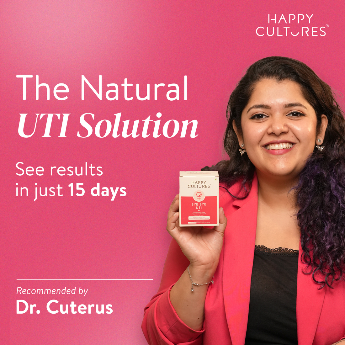 Bye Bye UTI – Instamelts for Vaginal Health
