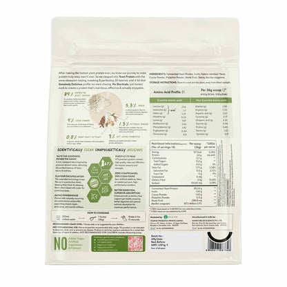 Happy Cultures 24g Tastiest Yeast Protein (Fermented) - Dubai Kunafa Chocolate