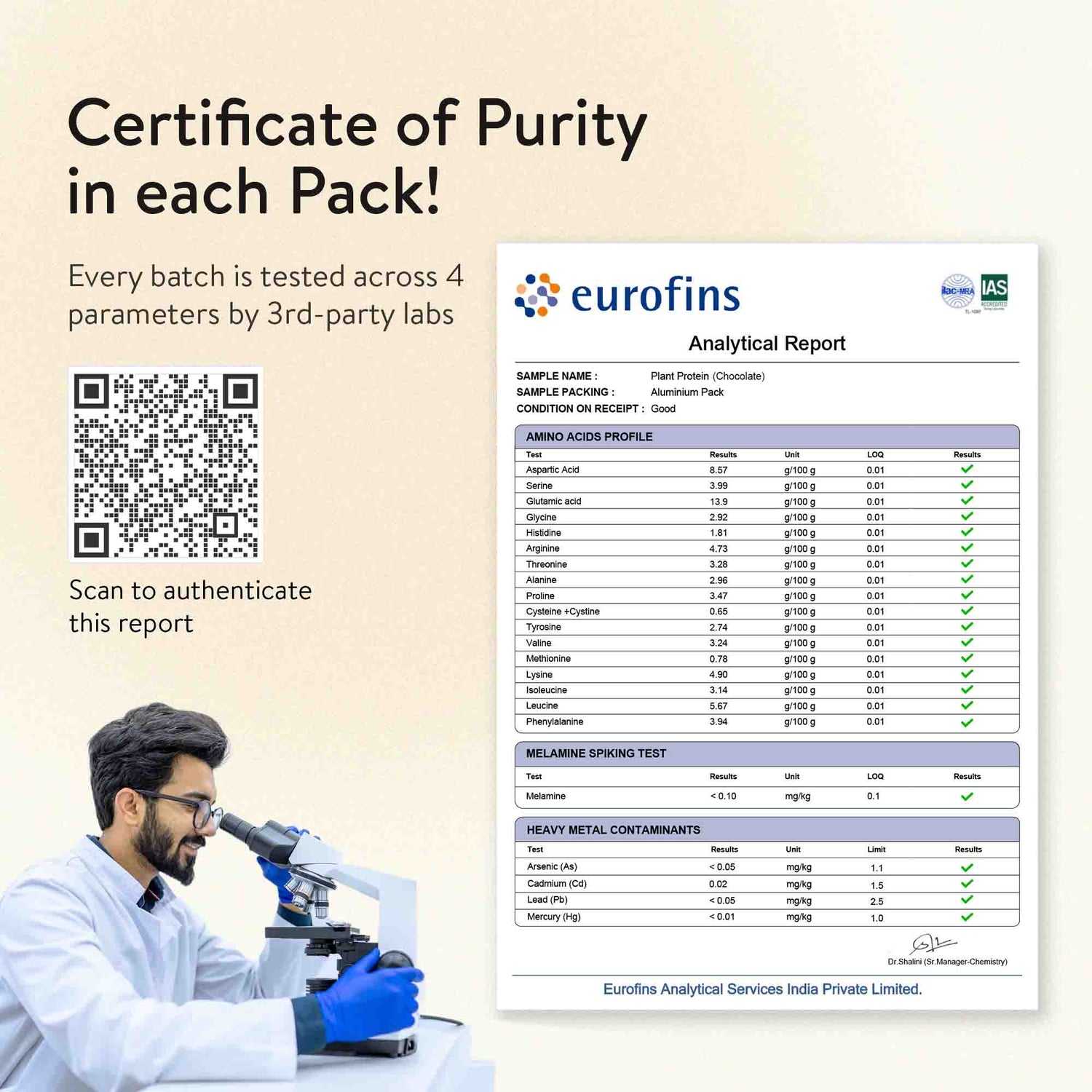 The Tastiest Plant Protein Everrr | Real Ghana Cocoa | 26g Protein Per Scoop 505g - Chocolate