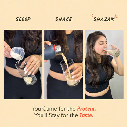 The Tastiest Plant Protein Everrr | 26g Protein Per Scoop - Kesar Pista 505g