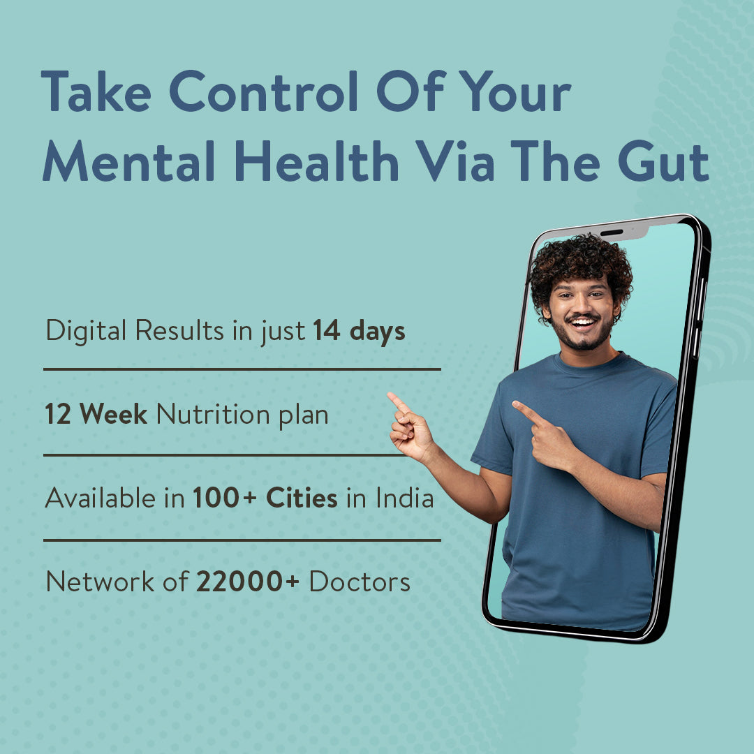 DeStress Gut Microbiome Test for Mental Wellness & Emotional Resilience