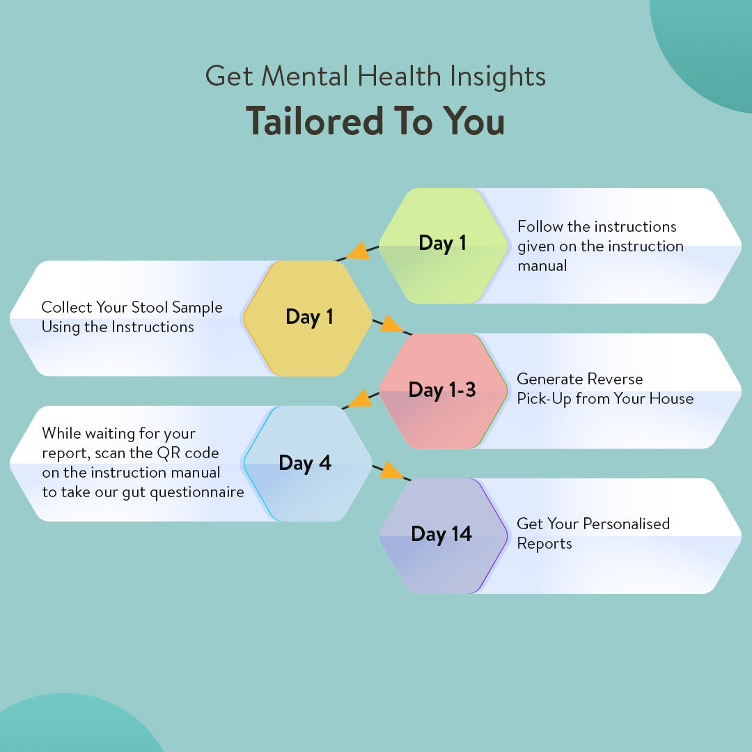 DeStress Gut Microbiome Test for Mental Wellness & Emotional Resilience