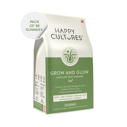 Grow and Glow Gummies for Healthy Hair &amp; Skin