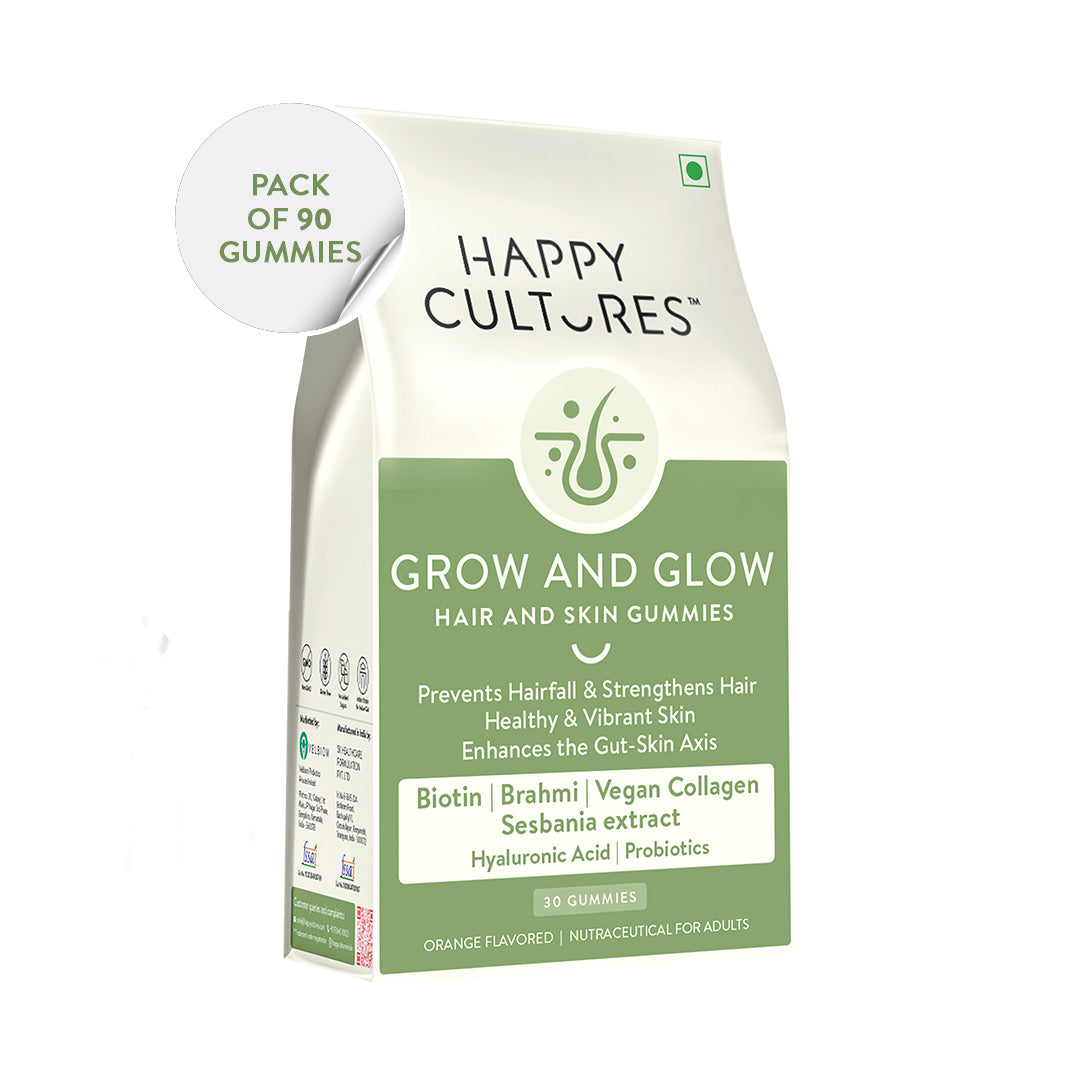 Grow and Glow Gummies for Healthy Hair &amp; Skin