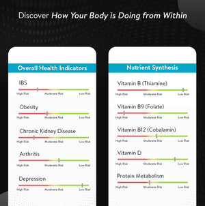 Gut De-code.ai | 20+ Health Traits | Shotgun Metagenomics Sequencing | Advance AI Powered Gut Microbiome Test