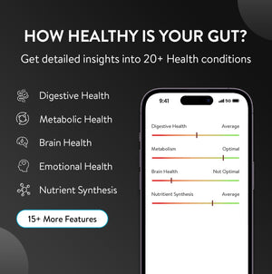 Gut De-code.ai | 20+ Health Traits | 12 week Nutritional Support | Get Free Supplements for 2 Months | Get a Personalised Gut Health Coach | Advance AI Powered Microbiome test