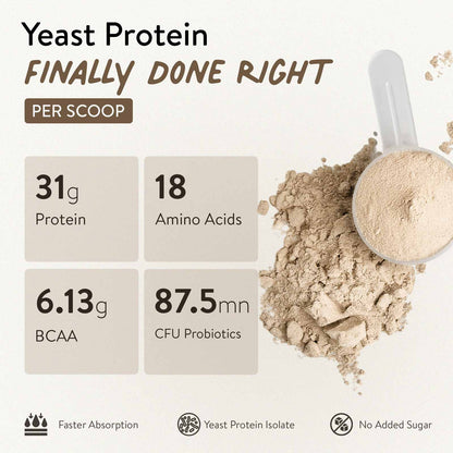 Happy Cultures 31g Yeast Protein (Fermented) - Unflavoured
