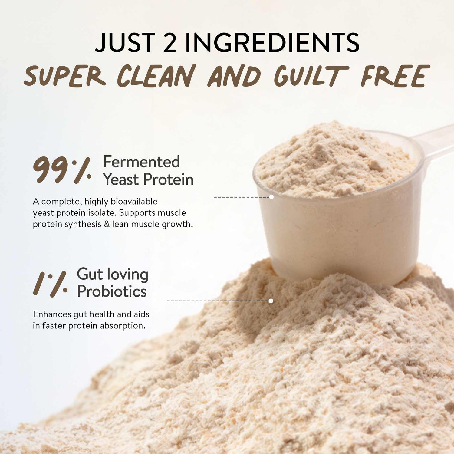 Happy Cultures 31g Yeast Protein (Fermented) - Unflavoured